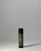 the lip unscented tallow lip balm by Mirath Beauty - side view of hydrating balm for dry, chapped lips, made in Lebanon